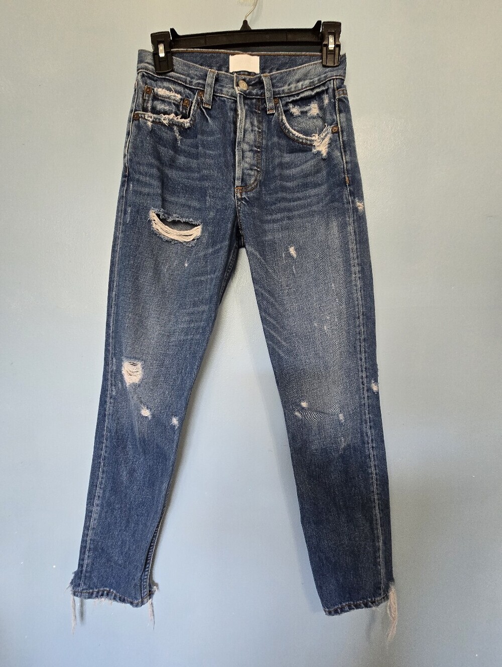 Boyish Womens Distressed High-rise Billy Jeans In Mame 24